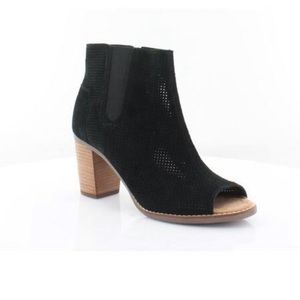 Toms Majorca Peep Toe Bootie